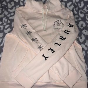 pink Hurley hoodie